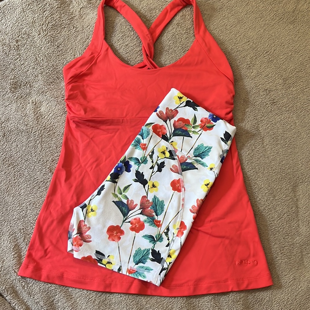 Athletic Bundle: Patagonia Athletic Tank Top & Small Athletic Shorts